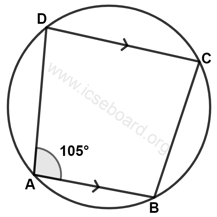 Concise Mathematics Selina Solutions Class 10 ICSE Chapter 17 Circles 42 In the figure, given below, ∠ABC is equal to : Circles, Concise Mathematics Solutions ICSE Class 10.