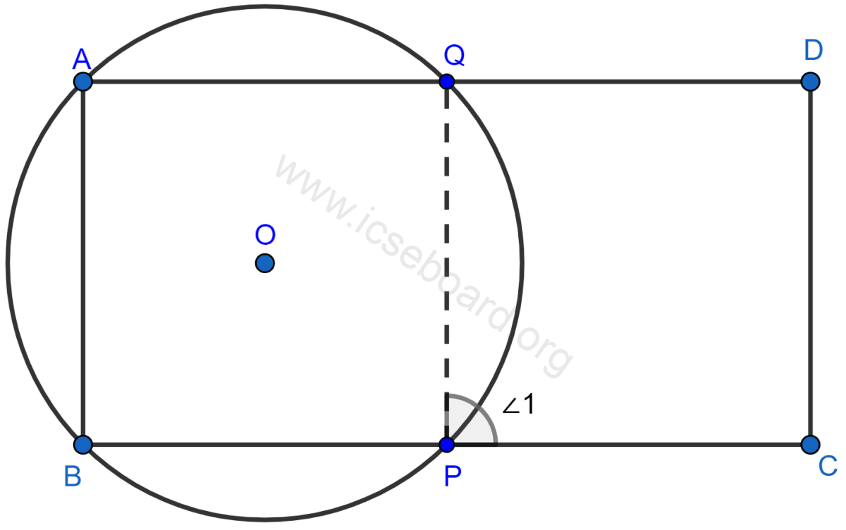 Concise Mathematics Selina Solutions Class 10 ICSE Chapter 17 Circles 51 In the figure, if ∠BAD = 96°, find ∠BCD and ∠BFE. Prove that AD is parallel to FE. Circles, Concise Mathematics Solutions ICSE Class 10.