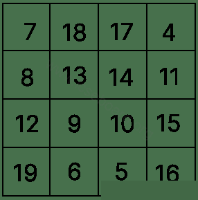 RS Aggarwal Mathematics Solutions Class 6 ICSE Chapter 2 Operations on Whole Numbers 8 Complete the following magic square by supplying the missing numbers. Operations on Whole Numbers, R.S. Aggarwal Mathematics Solutions ICSE Class 6.