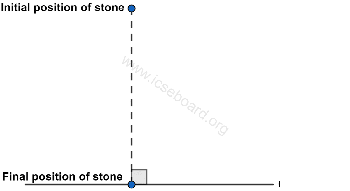 Describe the locus of a stone dropped from the top of a tower. Loci, Concise Mathematics Solutions ICSE Class 10.