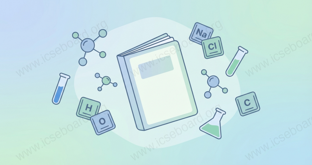 icse class 10 chemistry book