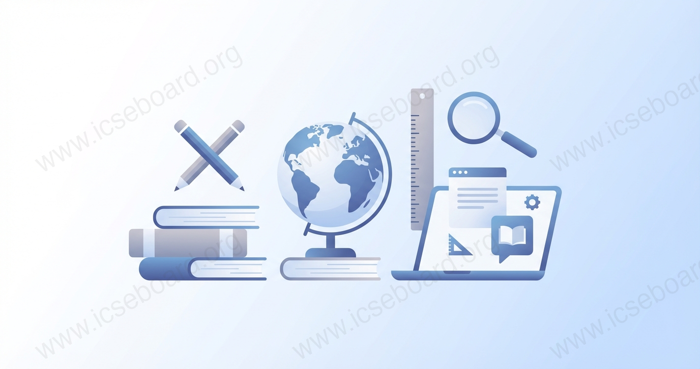 ICSE Class 9 Syllabus 2026-27 subject-wise topics and marks distribution